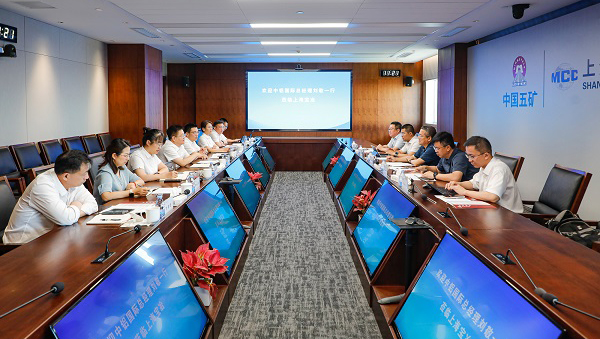 中铝国际总经理刘敬一行到访PA捕鱼